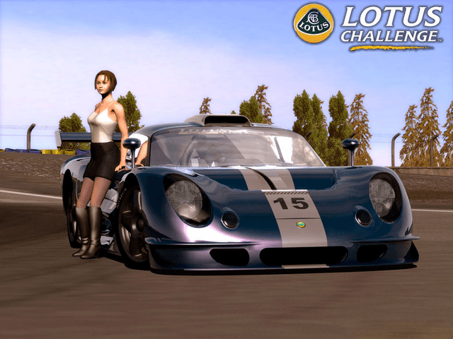 Motor Trend Presents Lotus Challenge title screen for Xbox